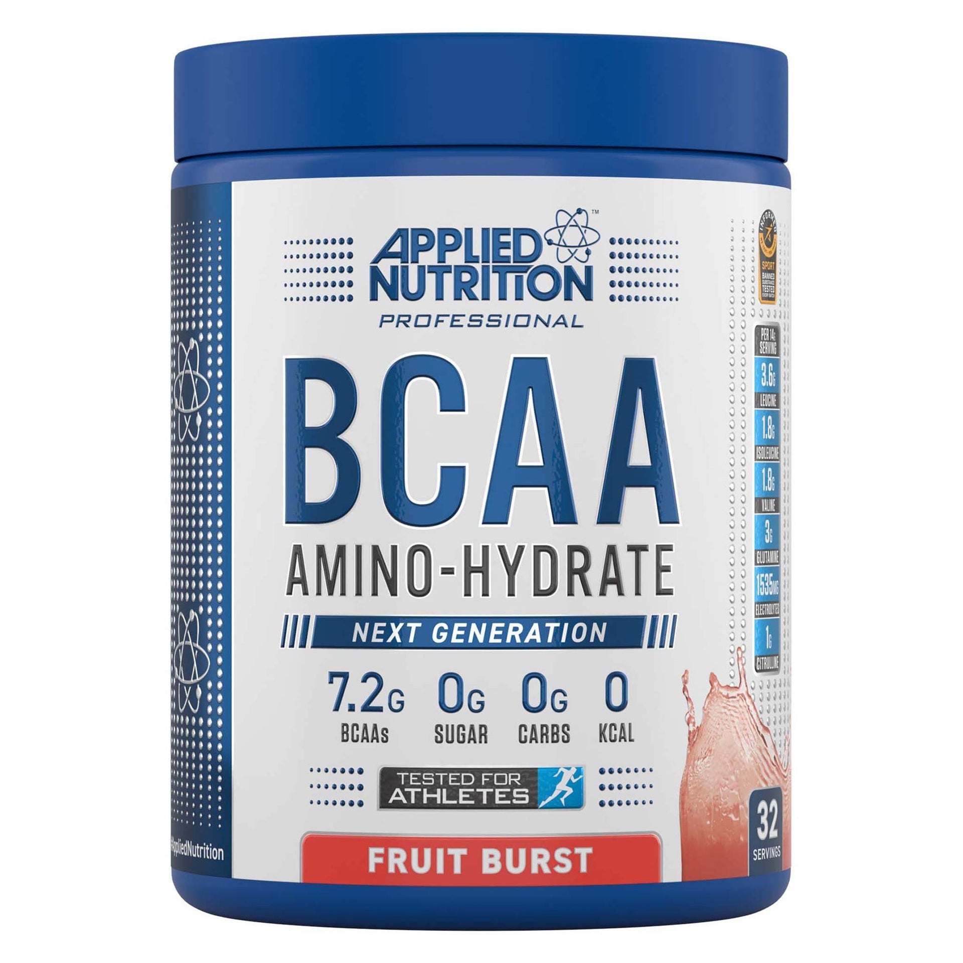 Applied Nutrition BCAA Amino-Hydrate – 32 Servings – Intra-Workout Muscle Recovery Drink
