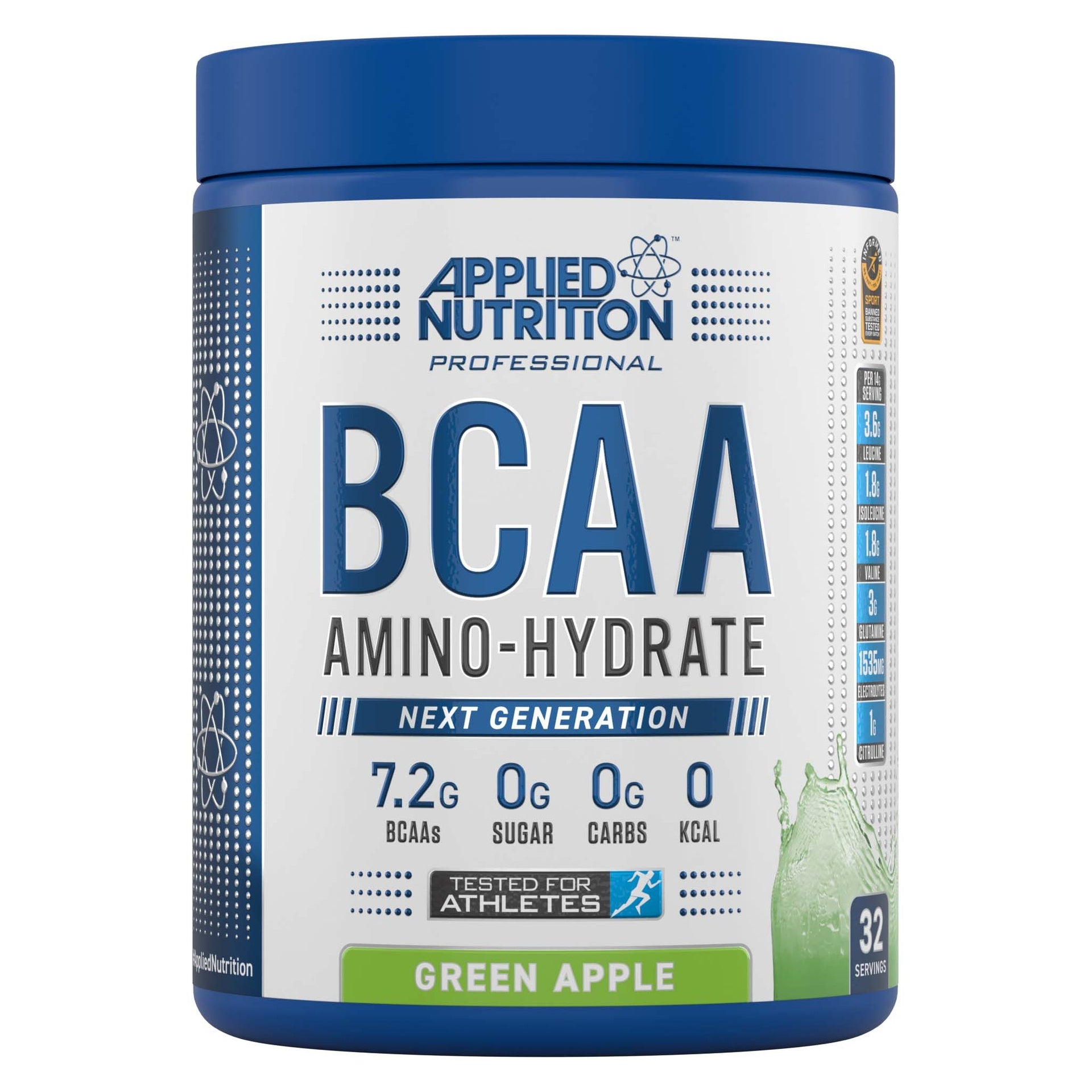 Applied Nutrition BCAA Amino-Hydrate – 32 Servings – Intra-Workout Muscle Recovery Drink