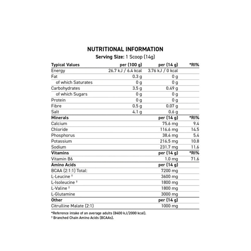 Applied Nutrition BCAA Amino-Hydrate – 32 Servings – Intra-Workout Muscle Recovery Drink