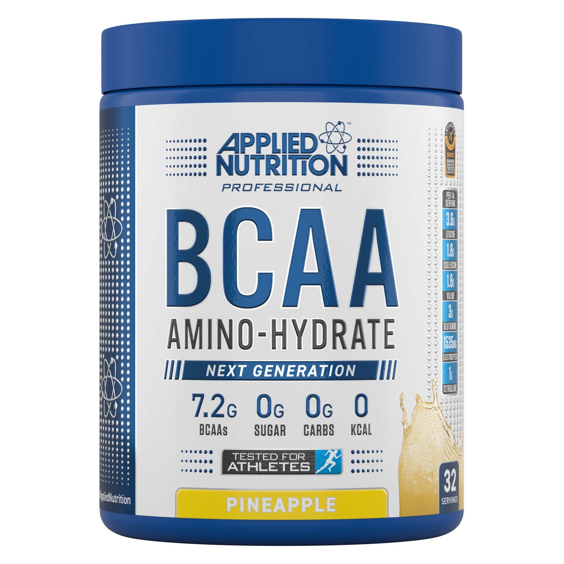 Applied Nutrition BCAA Amino-Hydrate – 32 Servings – Intra-Workout Muscle Recovery Drink