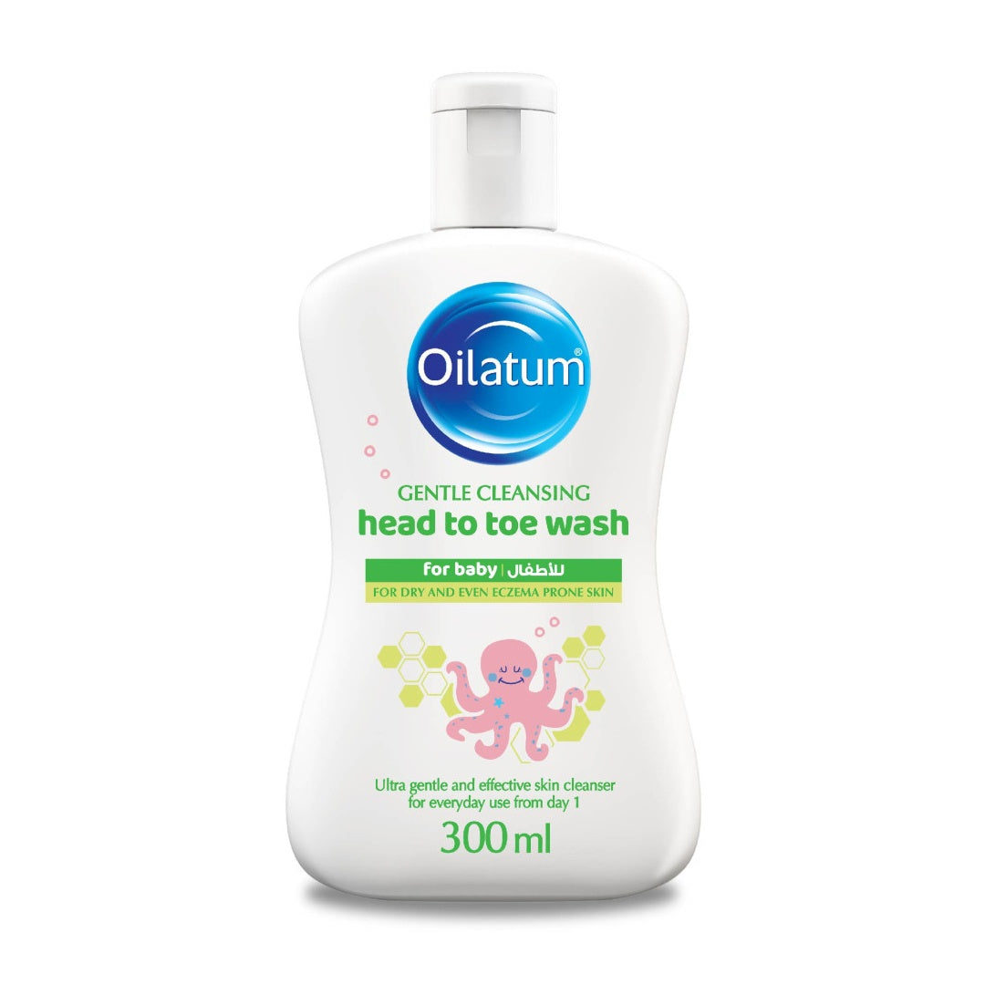 Oilatum Baby Head to Toe Gentle Wash 300ml – For Dry & Sensitive Skin