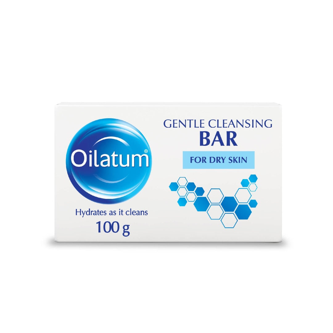 Oilatum Gentle Cleansing Bar 100g – soap-free skincare for sensitive skin